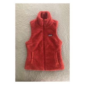 Patagonia Vibrant Red Fleece Vest